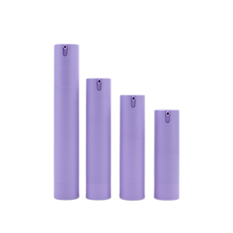 10 ml-es 15 ml-es 20 ml-es 30 ml-es U-alakú préselt lila kozmetikai levegő nélküli palack