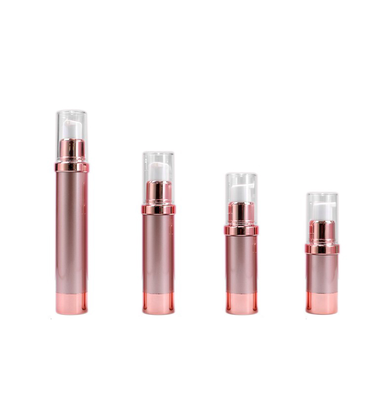 26 mm-es Rose Gold kozmetikai levegő nélküli palack